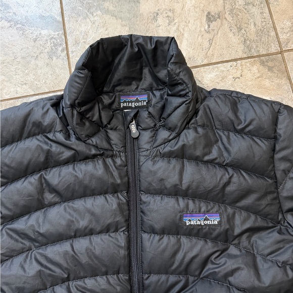 Patagonia Women's Down Sweater/ puffer Jacket - Black Size M - Picture 5 of 7